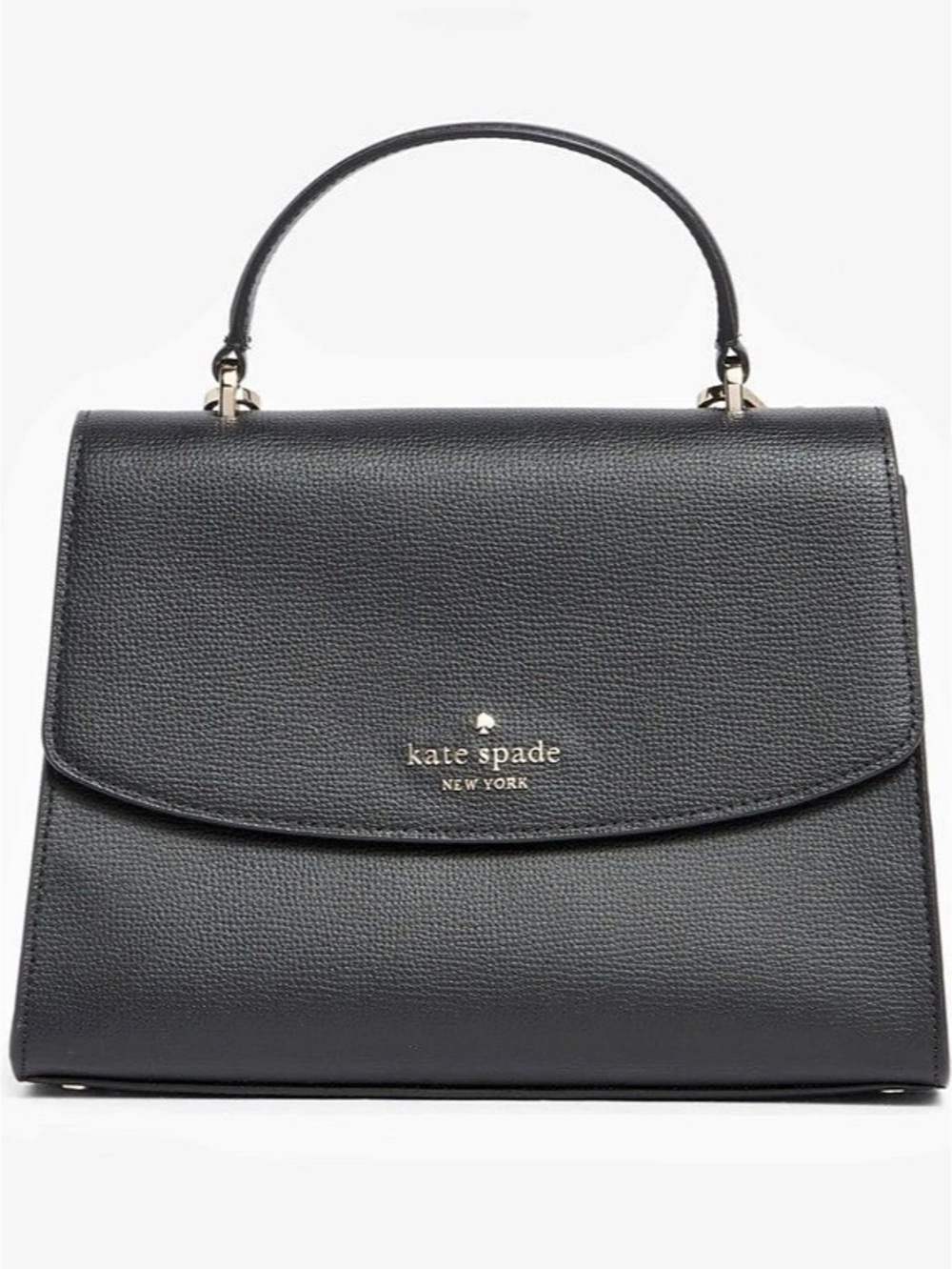 Kate Spade Darcy top handle satchel Leather Black NWT